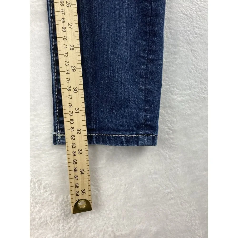 Miss Me Skinny Jeans Women'sLow Rise  Medium‎ Wash Blue Size 27